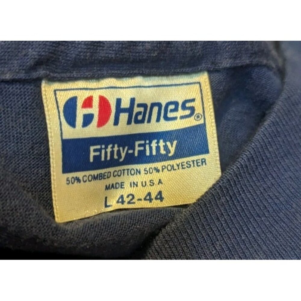 Vintage Postal Service T-shirt Single Stich  1980s‎ Eagle 50/50 Retro - Picture 5 of 6